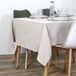 HOME DECO FACTORY - TX8193 - Nappe Coton Beige 140X250cm