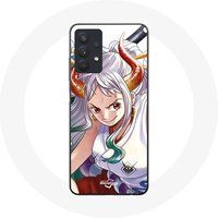 Maniacase Samsung Galaxy A32 5G Tasje Manga Yamato One Piece Poster