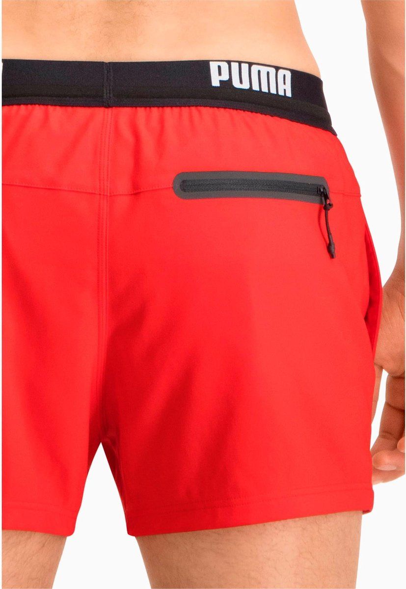 PUMA SWIM MEN LOGO SHORT LENGTH SWIM SHORTS 1P - 8718824814568