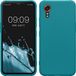 kwmobile telefoonhoesje geschikt voor Samsung Galaxy Xcover7 - Back cover in mat petrol