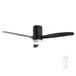 Cecotec EnergySilence Aero 4600 Arctic Black & Black Plafondventilator met licht, motor DC 38 W, diameter 132 cm, ledlamp 18 W, 3 vleugels, 6 snelheden, timer 8 uur
