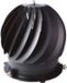 Colt Cowls Schoorsteenkap, voor 140 tot 250 mm Colt Rotorvent Ultralite 2, roterende trekkap, Zwart