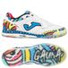 Joma Top Flex Rebound Luciano Gauna In - Blanc/multicolor - Chaussures de futsal (IC), pointure 36