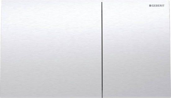 Geberit Sigma70 bedieningsplaat - RVS geborsteld - Dual flush