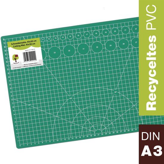 OfficeTree® Schneidematte grün - 45x30 cm (A3)