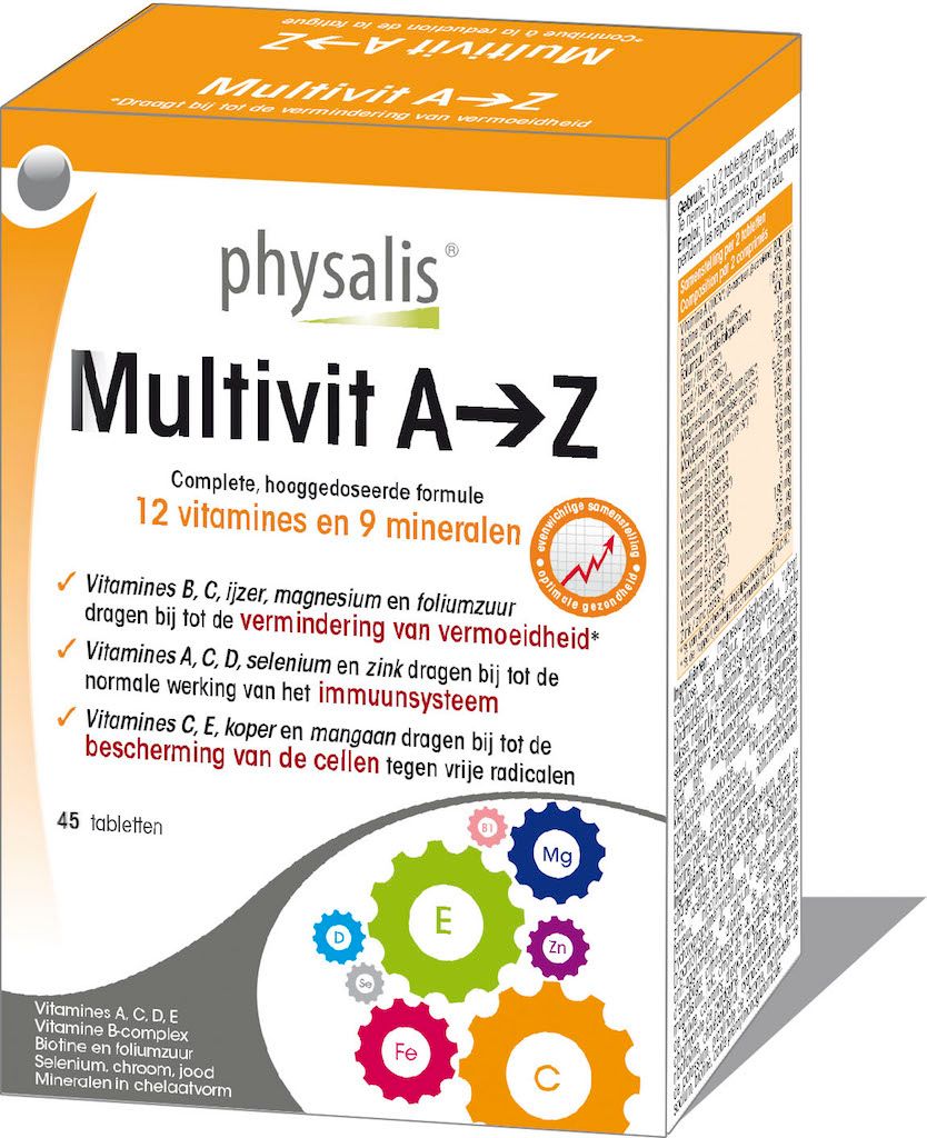 Physalis Multivit A - Z Tabletten - 5412360000234