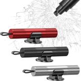 Merkloos / Sans marque HK DEYU TRADING CO LIMITED Emergency Hammer Car Safety - Belt Cutter 3 Pieces 2-in-1 Window Breaker for Underwater and Land