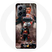 Maniacase Etui voor Xiaomi Redmi Note 12 4G Formule 1 Max Verstappen F1 Helm