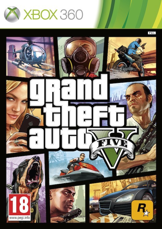 Microsoft Grand Theft Auto 5 (GTA V) Xbox 360