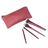 Luxe Burgundy kwastenset