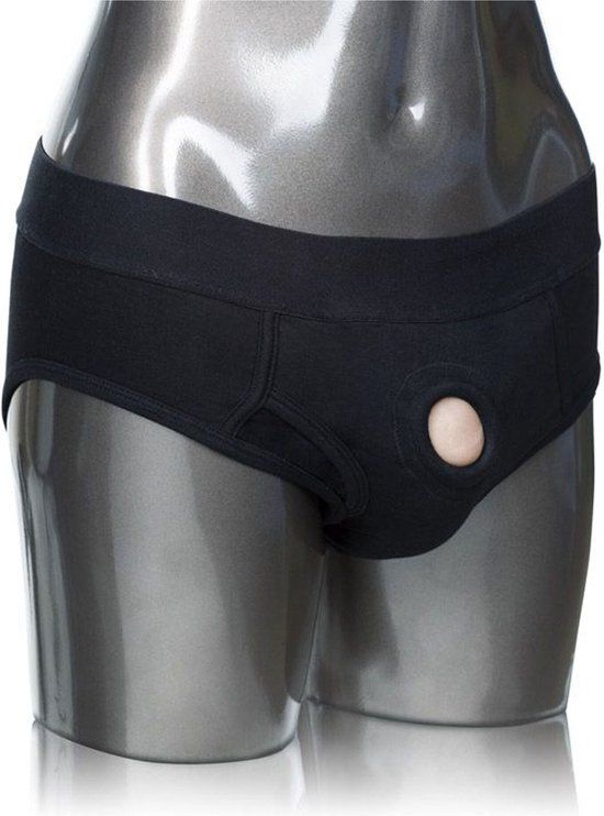 CalExotics Packer Gear Brief Harness - Zwart - XL/XXL