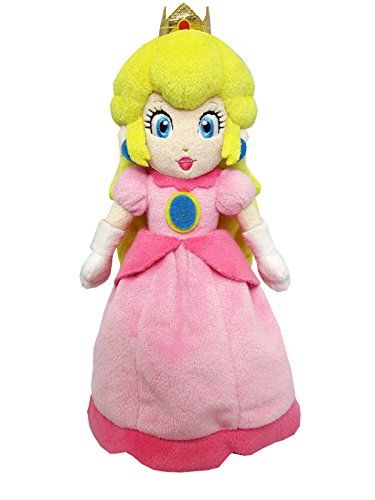 Sanei Super Mario All Collection Star - AC05 - 10" Princess Peach Small Plush