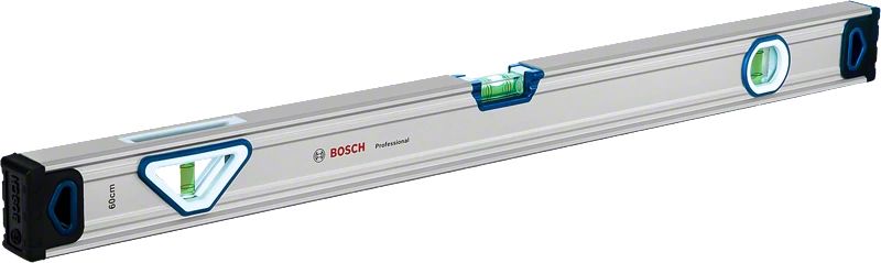 Bosch Professional Waterpas - 60cm - Aluminium - 0.5 mm/m - 3 Libellen
