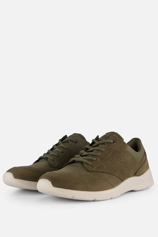 ECCO Irving Sneakers Bruin Leer - Maat 45
