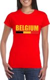 Bellatio Decorations Rood Belgium supporter shirt dames XS
