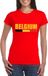 Bellatio Decorations Rood Belgium supporter shirt dames XS