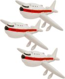 Henbrandt Avion gonflable - 3x pièces - 50 cm - Pour décoration ou véhicule jouet