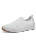 ARA Schoenen Lissabon Slipper voor dames, wit, 43 EU