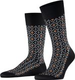 FALKE Sun Touch lichte glans fil d'Ecosse katoen Sokken heren zwart - maat 43-44