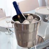 Merkloos Champagnekoeler 22Cm RVS