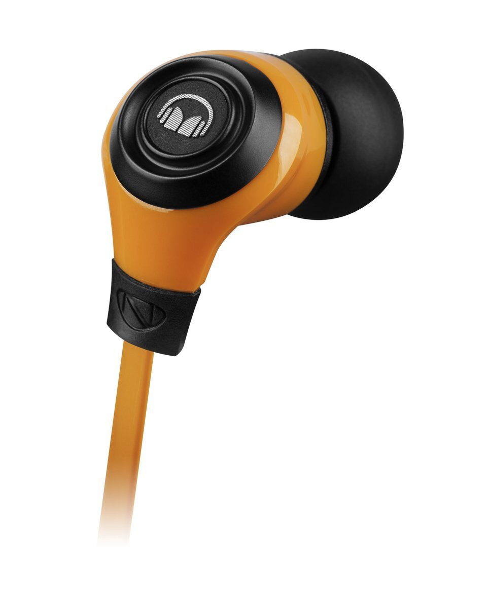Monster MobileTalk In-Ear Headphones Juice Orange with ControlTalk oranje