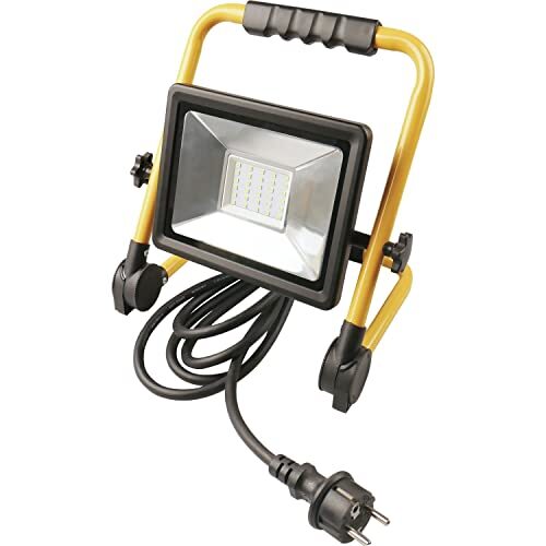 LEDS-WORK Led-bouwspot met inklapbaar frame, 30 watt, 3300 lumen, IP65