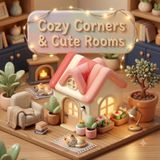 Cozy Corners & Cute Rooms: A Relaxing Coloring Book Filled with Cozy Bedrooms, Cute Corners, and Peaceful Spaces for Stress Relief