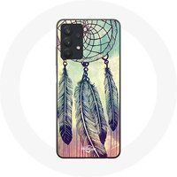 Samsung Galaxy A32 4G Kleurrijke dromenvanger bruin Hoesje