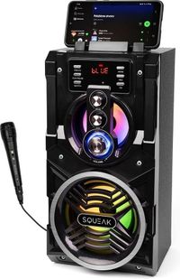 SQUEAK BeatBoxer SQ1000 Bluetooth 5.1 Karaoke-Lautsprecher