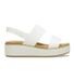 Crocs Brooklyn Matte Wrap Low Wedgesandalen Wit EU 41-42 Vrouw