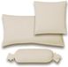 Estella 200 Serie Taie d'oreiller Jersey Beige 15 x 40 cm