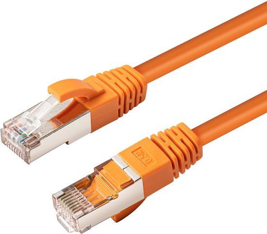 Microconnect SSTP620O netwerkkabel 20 m Cat6 S/FTP (S-STP) Oranje