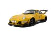 Solido RWB Bodykit Cinderella modelauto 1:18 Widebody sportwagen geel
