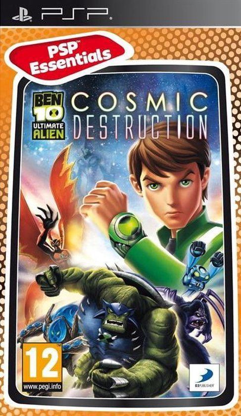 Ben 10 Ultimate Alien Cosmic Destruction - PSP - Essentials
