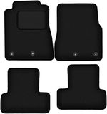 Wielganizator WLG-CARLUX - Autovloermatten - Zwart - Voor Ford Mustang MK5 FL Coupe 2011-2014