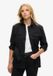 Superdry - Katoenen safari-jas met riem - Dames - Zwart