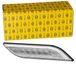 HELLA 2BA 013 332-081 Knipperlicht - Shapeline Style Slim - LED - 24/12V - Geschroefd/Opbouw - Lenskleur: Transparent - Stekker: AMP - 2-polig - Rechts achter - Aantal: 1