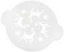 Silikomart 193810 decoratieve sjabloon rendieren