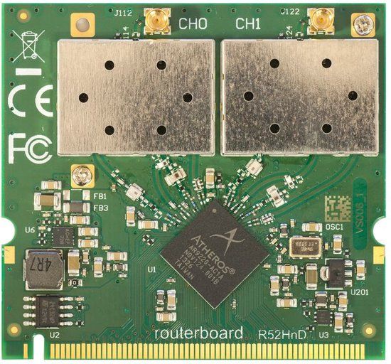 Mikrotik R52HND netwerkkaart Intern WLAN