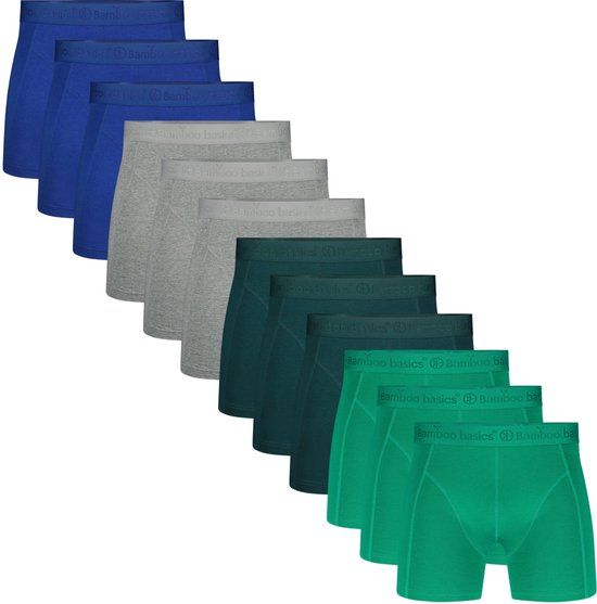Bamboo Basics Heren Bamboe Boxershorts Rico (12-pack)