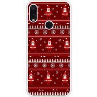 Xiaomi Bedrukt siliconen hoesje compatibel met Xiaomi Redmi Note 7, Xiaomi Redmi Note 7 Pro pull de noel santa