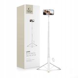 Tech-Protect L09S Selfie Stick Statief Wit