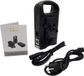 Rolux dubbele acculader rl-2ks voor v-mount accu