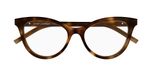 Saint Laurent SL M164 Lunettes De Vue Femme Havane Oeil De Chat 53mm