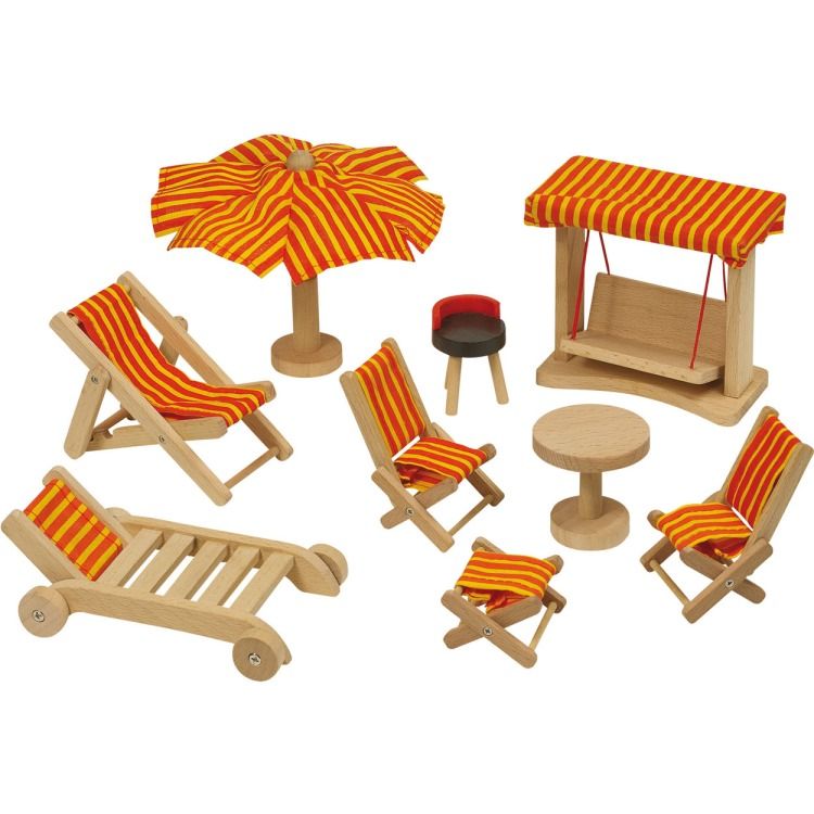 Goki poppenhuis tuinset 1