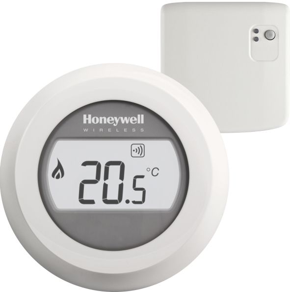 Honeywell Round Wireless Draadloze Kamerthermostaat - Wit