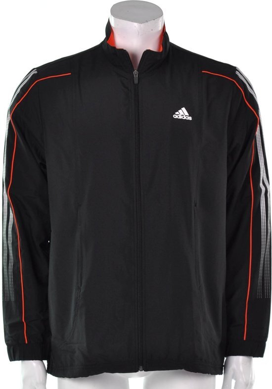 Adidas Men s Response Tennis Sequentials Jacket - Sportjas - Heren - Maat S - Zwart;Rood