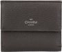 Charm London Washington Portemonnee - 100% Leer - Leren Tas - Donkerbruin