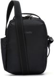 Pacsafe Tour Crossbody - 7 L - Sac bandoulière - Blocage RFID - Sac antivol - Étanche - Sac sécurisé - Sac de festival - Sac de voyage - Noir