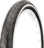 Deli Tire Buitenband - Fietsband Deli 20x1.75 47-406 zwart reflectie